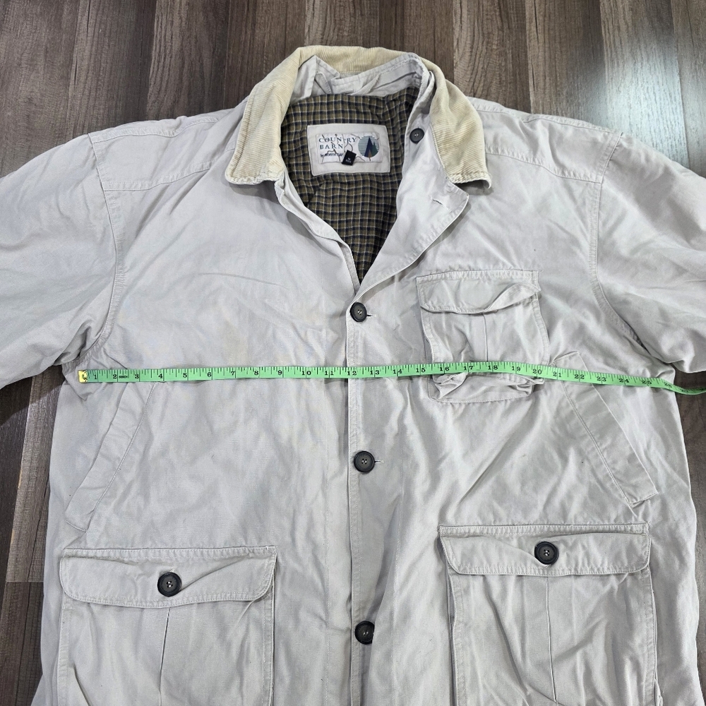 Country Barn Rugged Patina Insulated Barn Utility Chore Coat w/Button Closure.XL - Picture 7 of 10